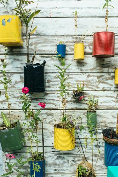 Upcycled Tin Can Vase